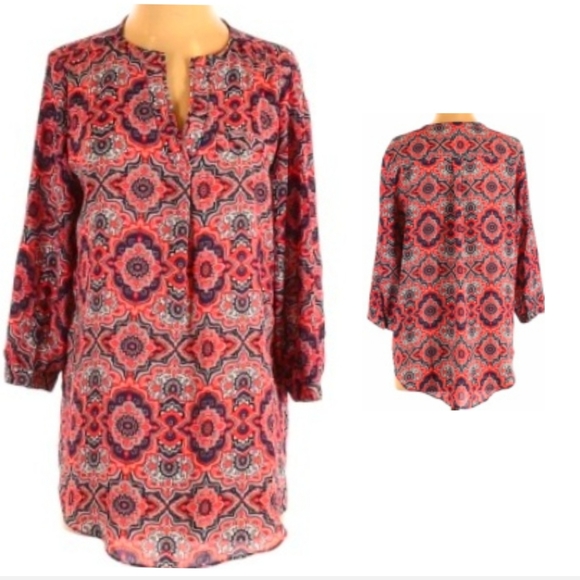 Sami & Jo Bohemian High Low Tunic Size Medium Nwot - Picture 3 of 12